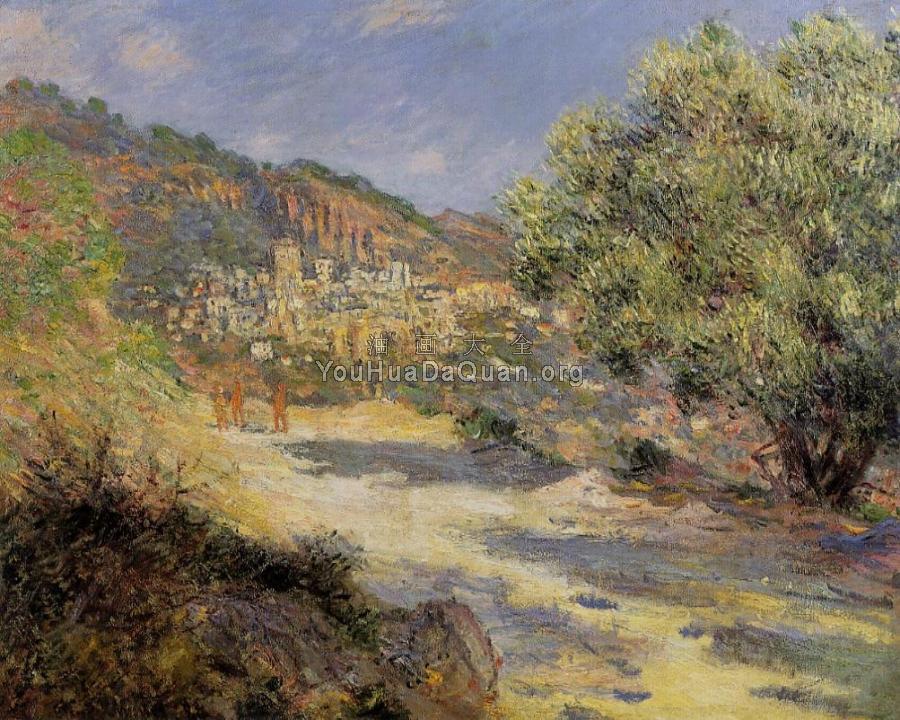 The Road to Monte Carlo - 克劳德·莫奈